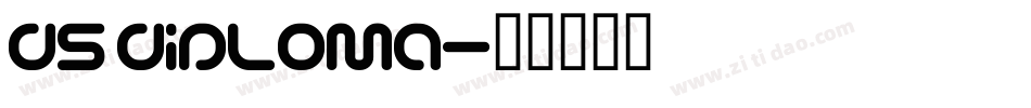 DS Diploma字体转换